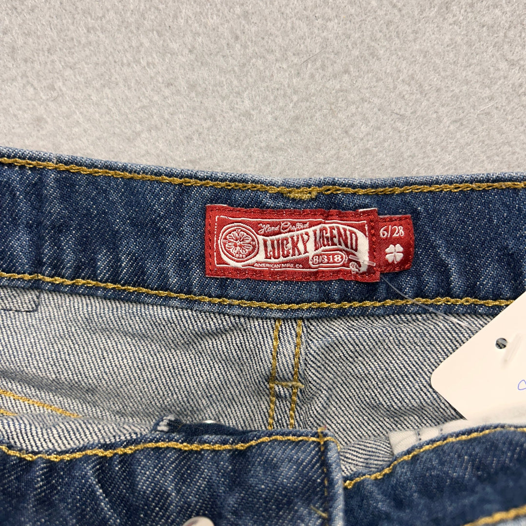 Luck Brand Women's AC/DC Edition Jean Shorts Size 6