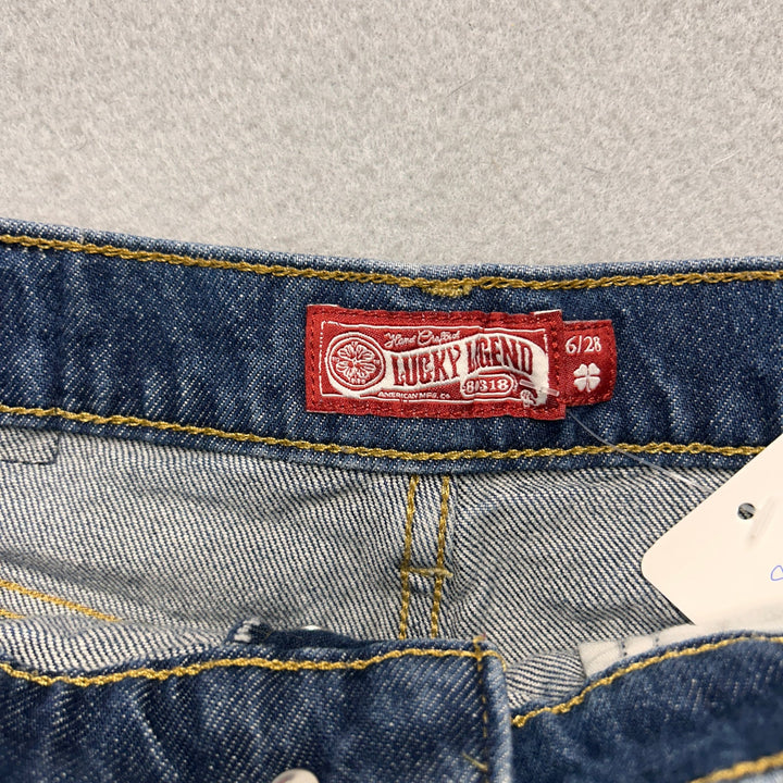 Luck Brand Women's AC/DC Edition Jean Shorts Size 6
