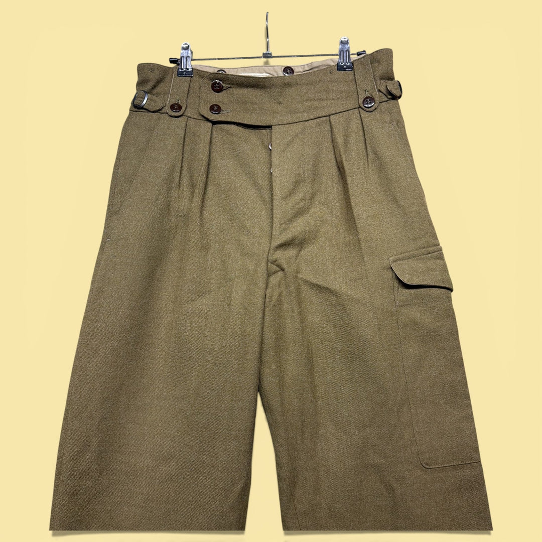 Vintage Australian Combat Trousers 60s Pants Size 30