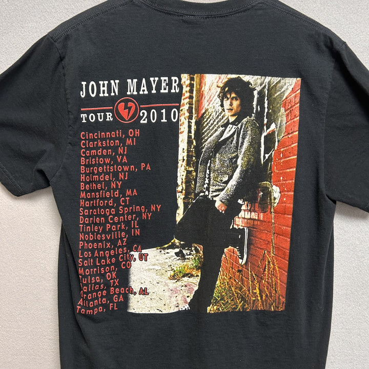 2010 John Mayer Tour T Shirt Size Medium