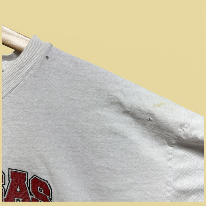 Vintage Arkansas We'll Beat You 90s T Shirt Size XL