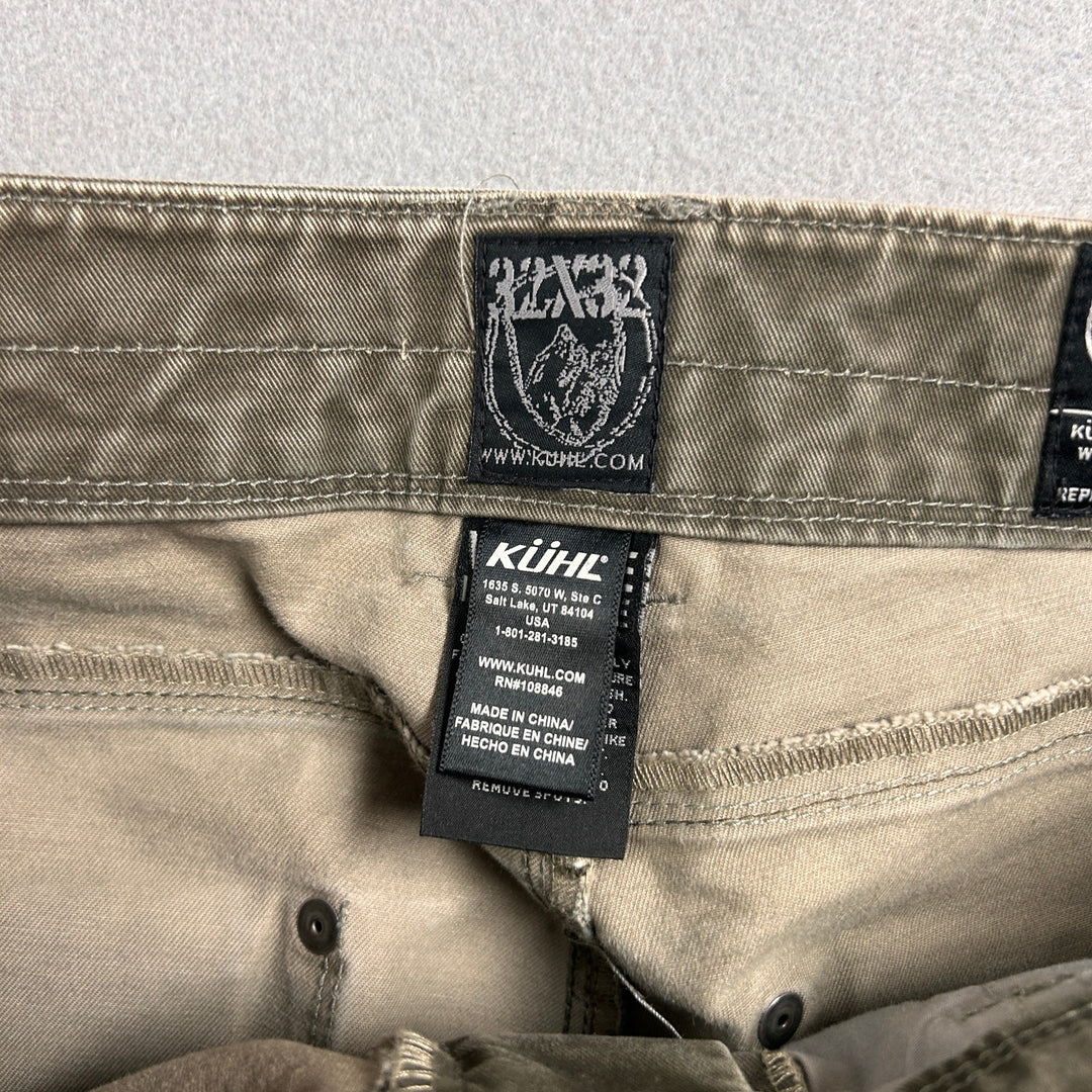 Kuhl Rydr Brown Patina Dye Pants Size 32X32