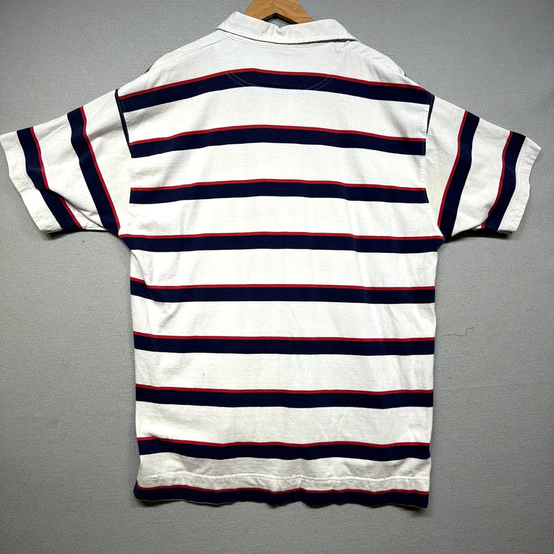 Vintage American Eagle Rugby Polo Shirt Size Large