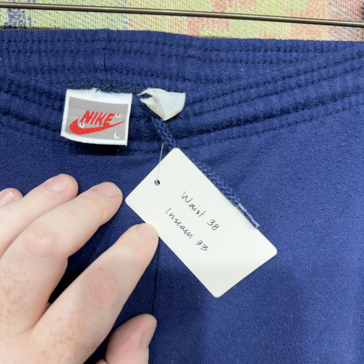 Nike Vintage Navy Blue Pants Size Large 1990s