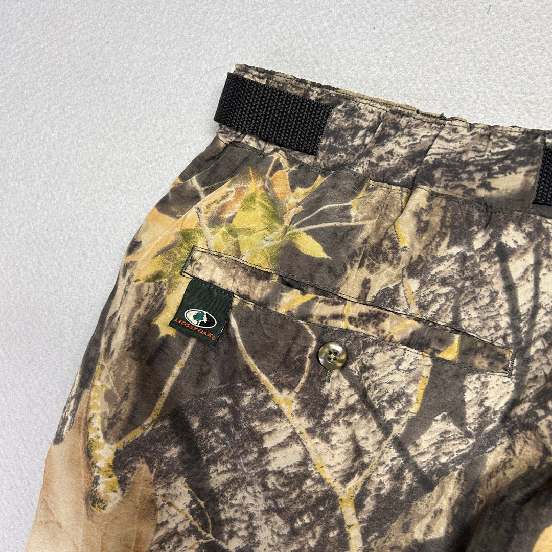 Vintage Mossy Oak Camo Convertible Zip Off Pants Size Medium
