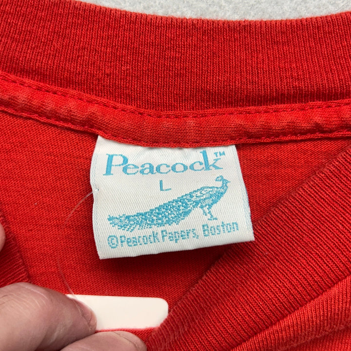 Vintage 90's Incurable Romantic Red Shirt Size Large