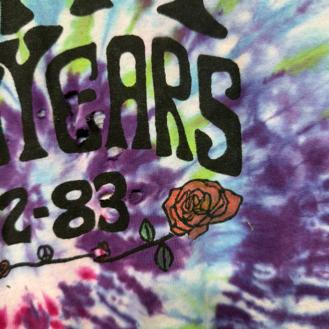 Hey Now Grateful Dead Vintage Parking Lot Boot T Shirt Size Large 80s
