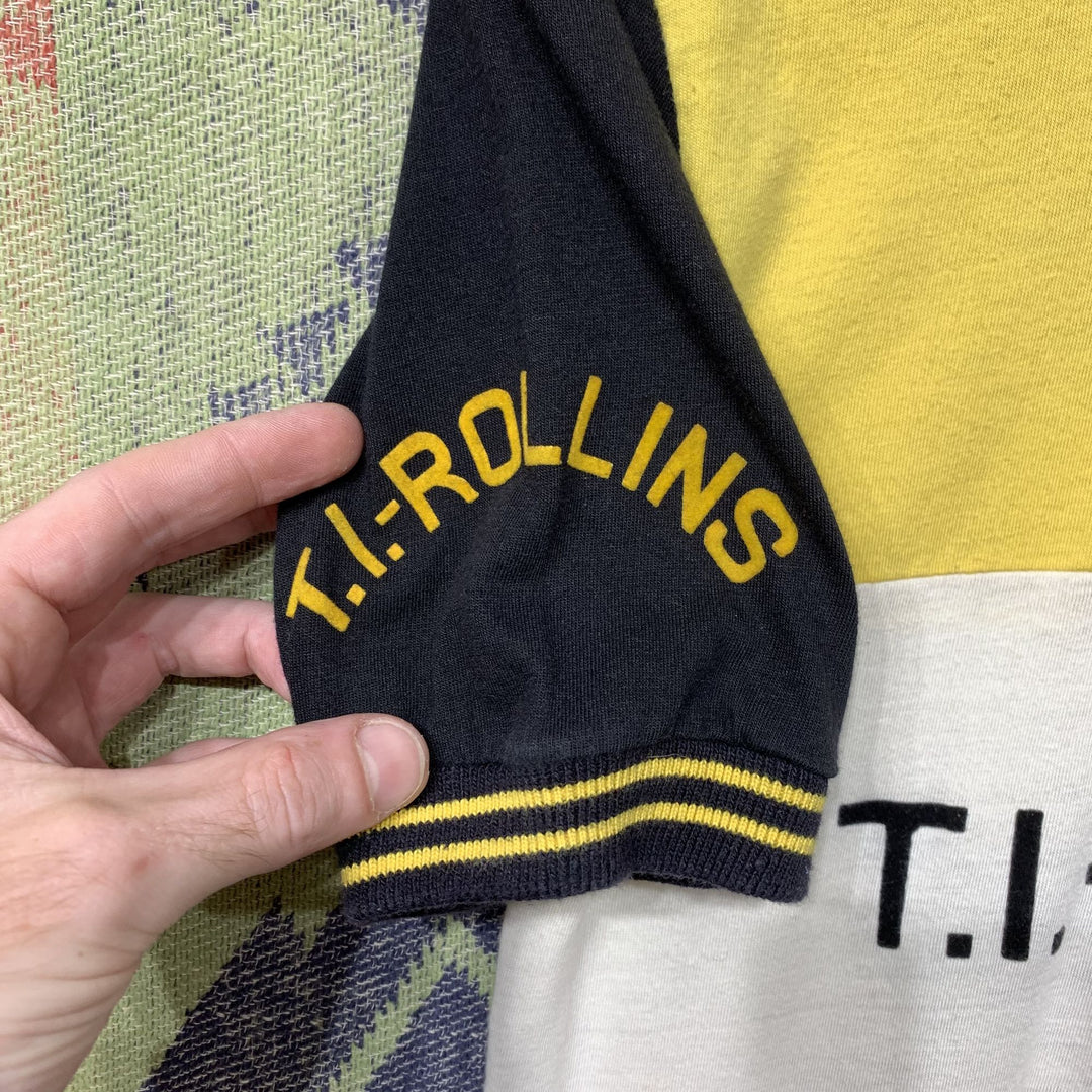 Mark Elliot T.I. Rollins Vintage Cycling T Shirt Small 80s