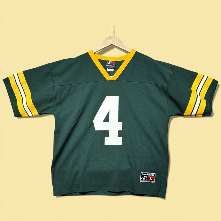 Vintage Brett Favre Packers 90s Logo Athletic Jersey Size Large