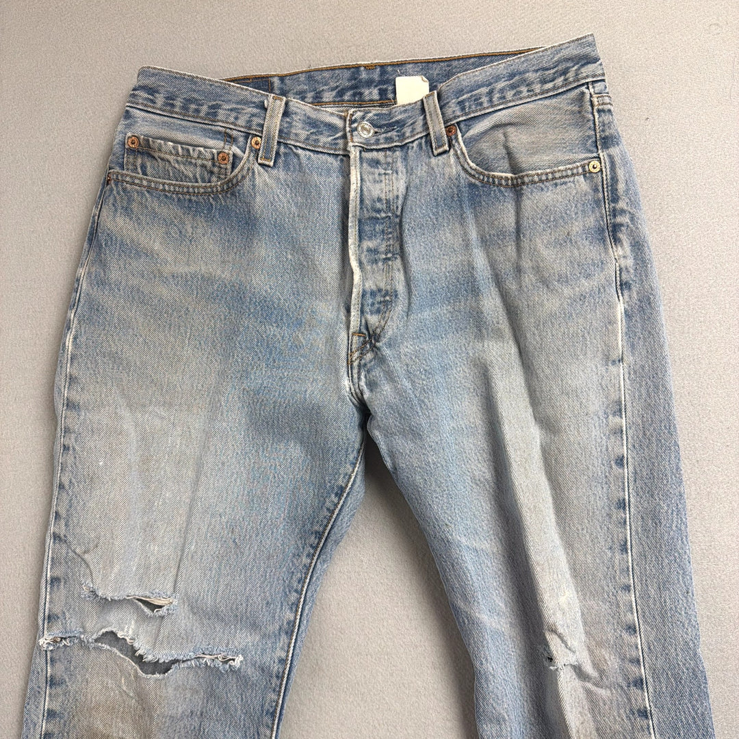 Vintage Levi's 501 Y2K Button Fly Jeans Size 33