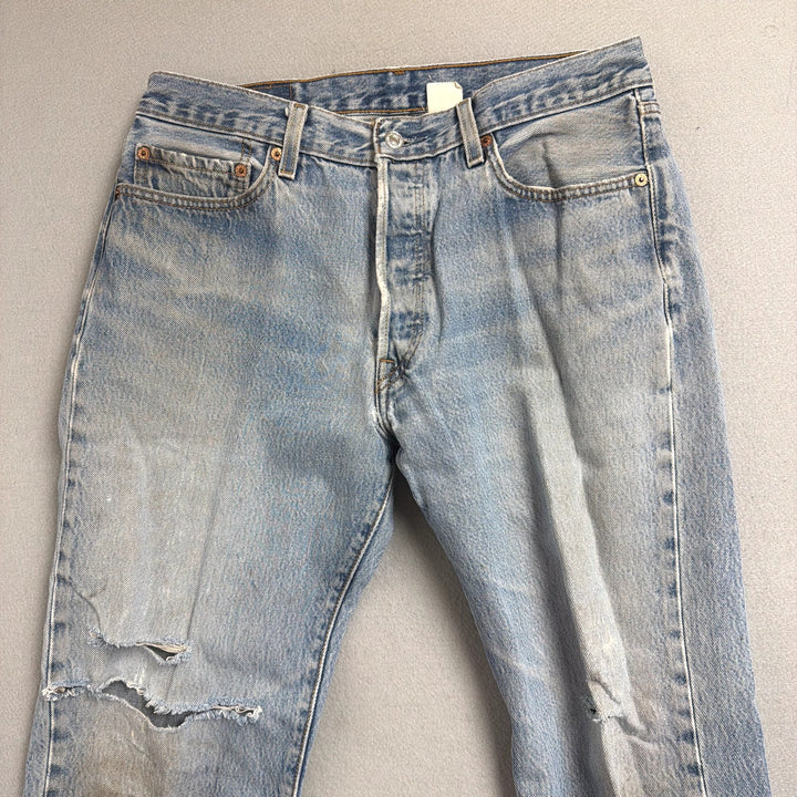 Vintage Levi's 501 Y2K Button Fly Jeans Size 33