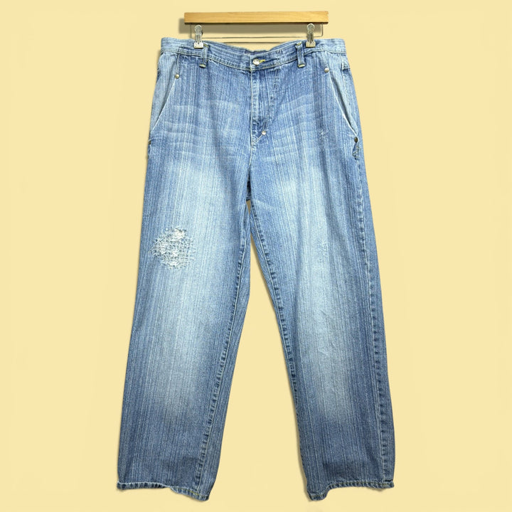Vintage 2000s Exsto Y2K Jeans Size 35