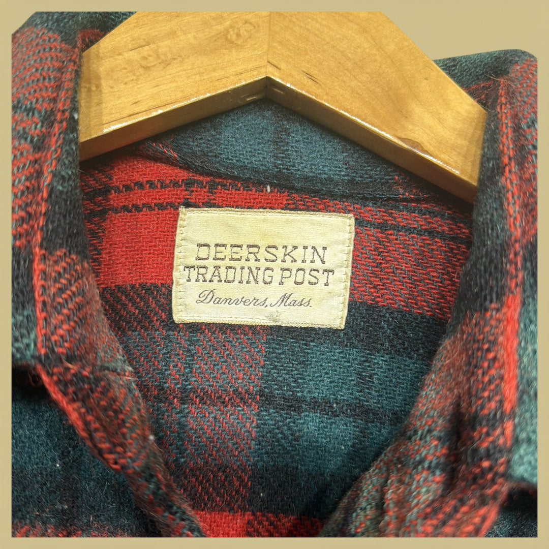 Vintage Deerskin Trading Post 70s Wool Jacket Size Medium