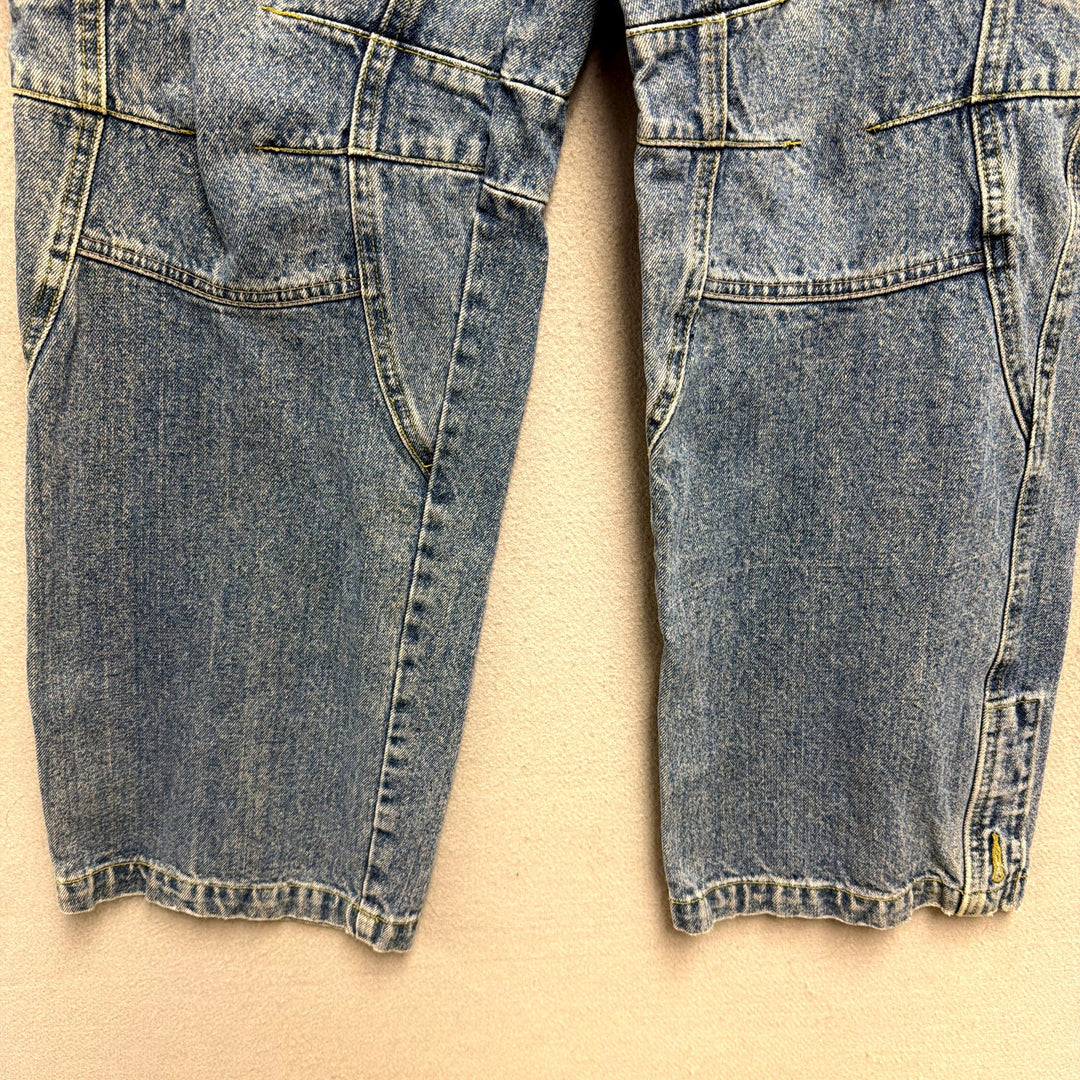 Vintage Fiend Denim Jeans Y2K Wide Leg Size 32x30