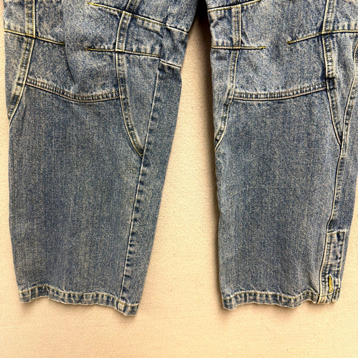 Vintage Fiend Denim Jeans Y2K Wide Leg Size 32x30