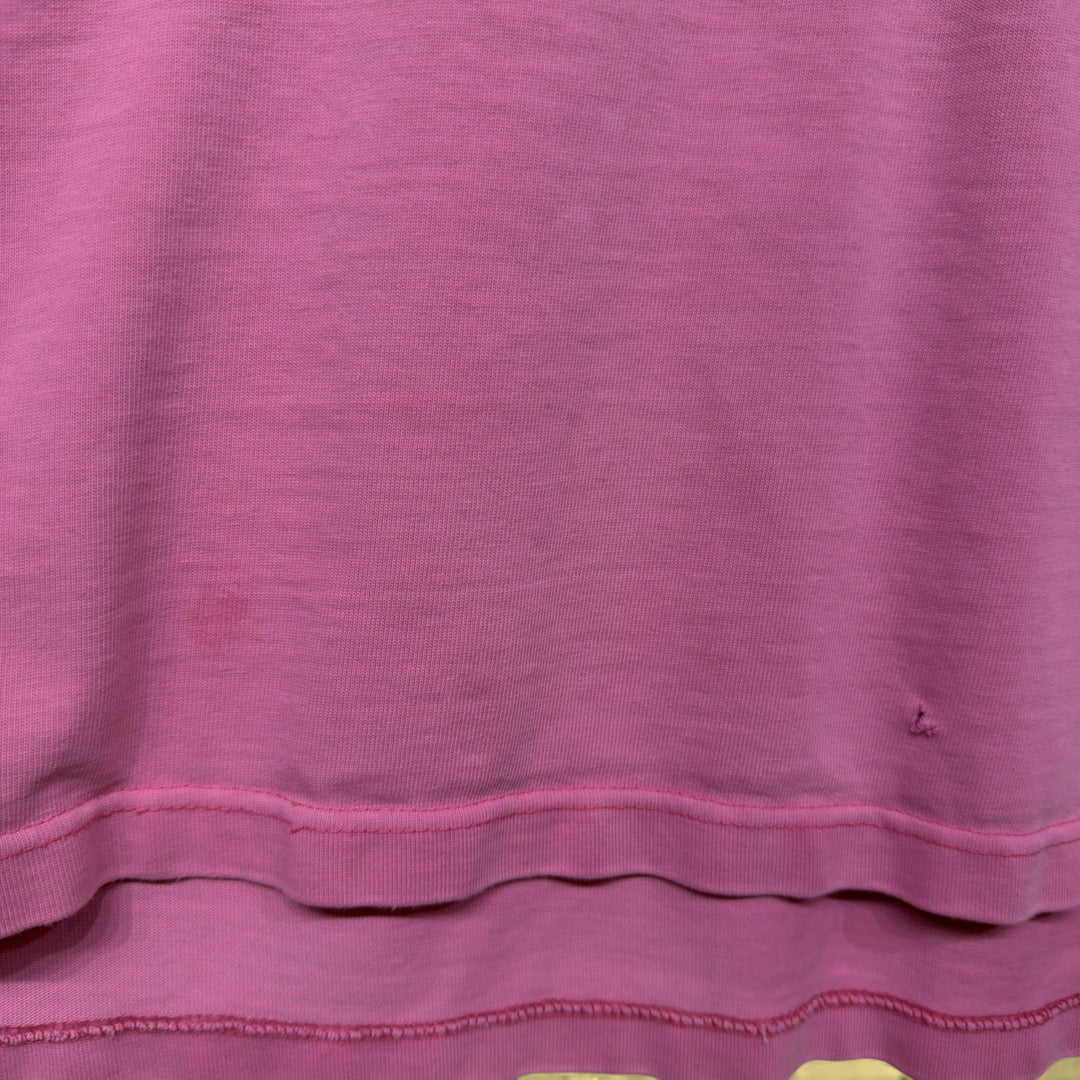 Vintage Coca Cola 80s Pink Polo Shirt Size Medium