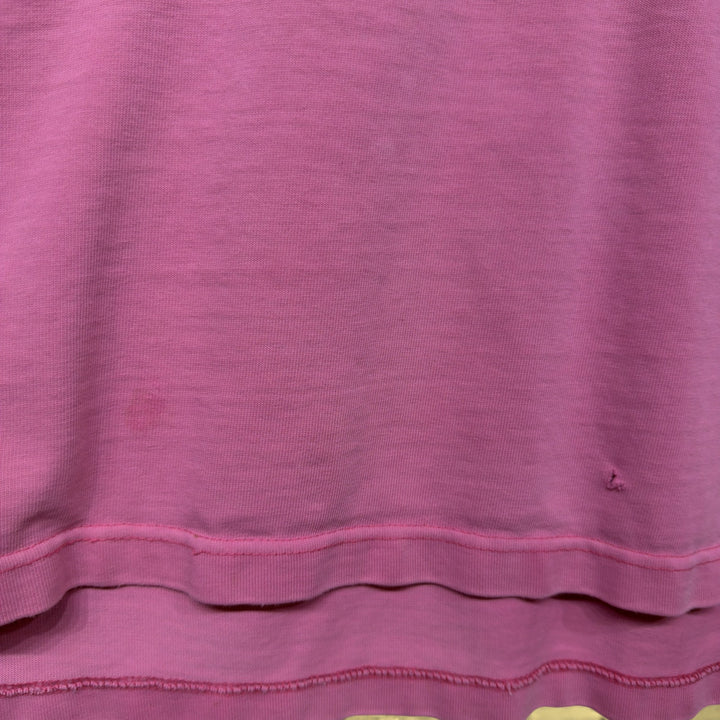 Vintage Coca Cola 80s Pink Polo Shirt Size Medium