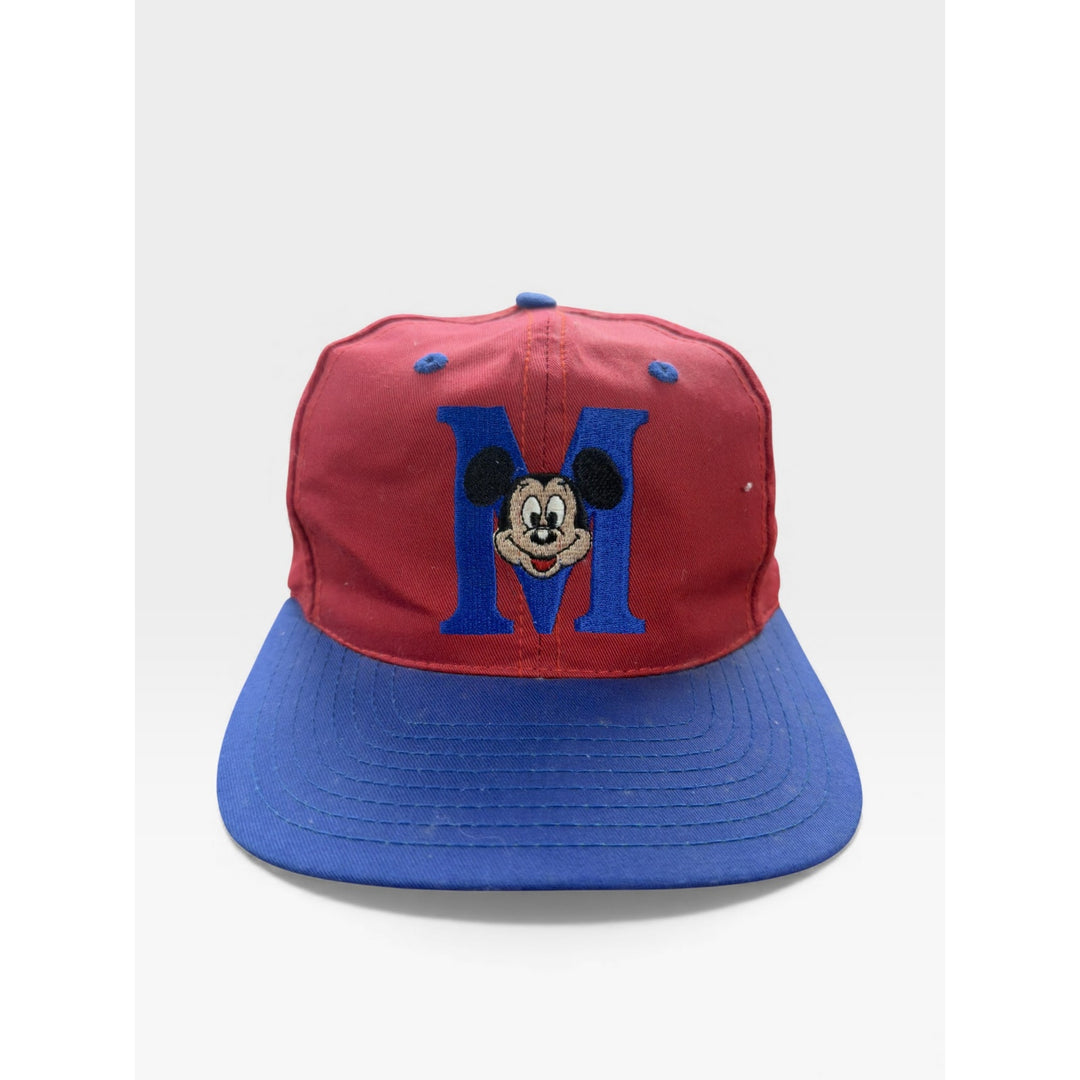 Vintage Mickey Mouse 90s Snapback Hat  Disney