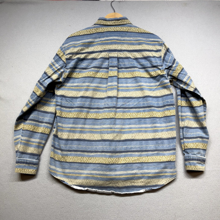 Vintage Wrangler Rugged Wear Striped Shirt size Medium