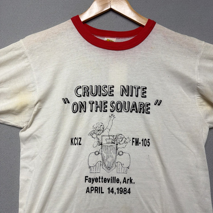 Vintage Fayetteville Arkansas Cruise Nite T Shirt Size Medium