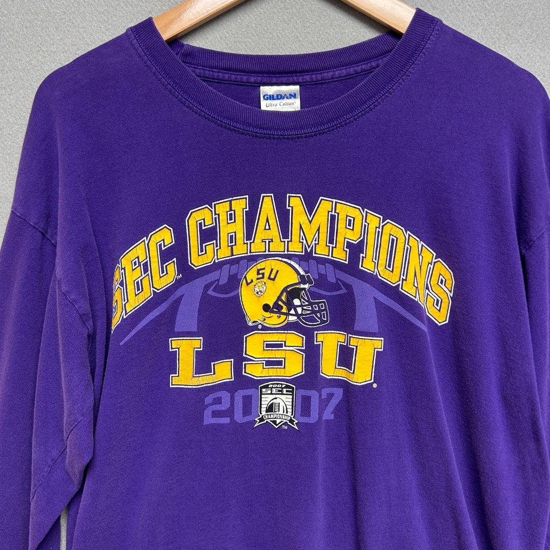 Vintage LSU SEC Champions T Shirt Size Large