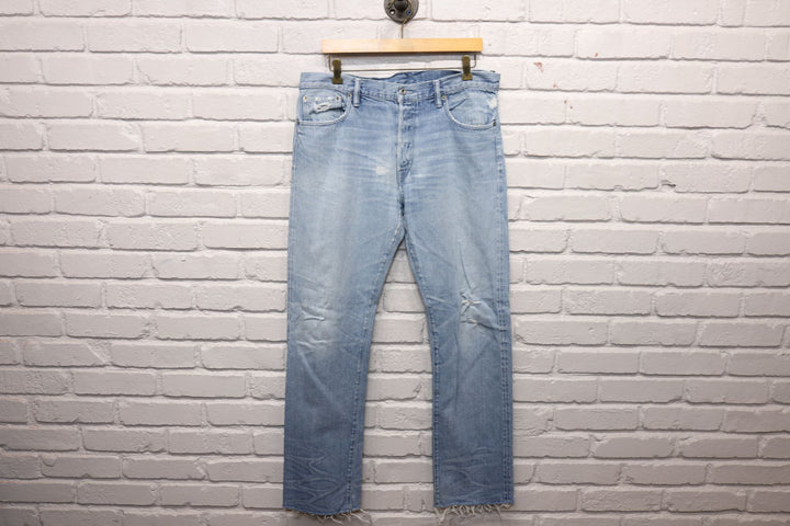 john elliott and co selvedge denim jeans size 36/32