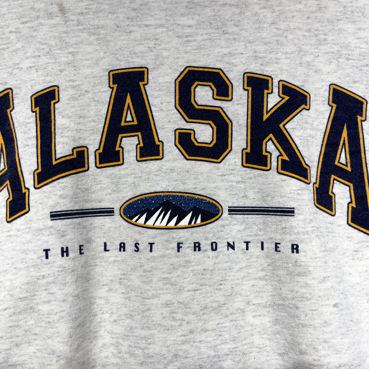 Vintage Alaska The Last Frontier Sweatshirt Size XL