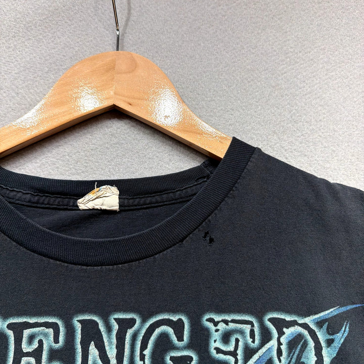 Vintage Avenged Sevenfold Faded And Distressed T Shirt Size Large