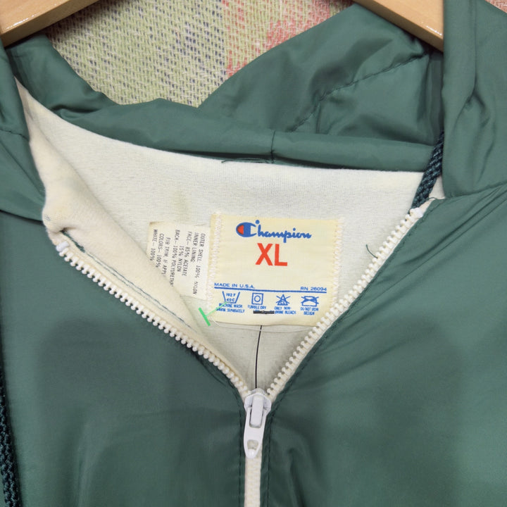 Champion Vintage Half  Zip Comets Windbreaker Jacket XL 80s