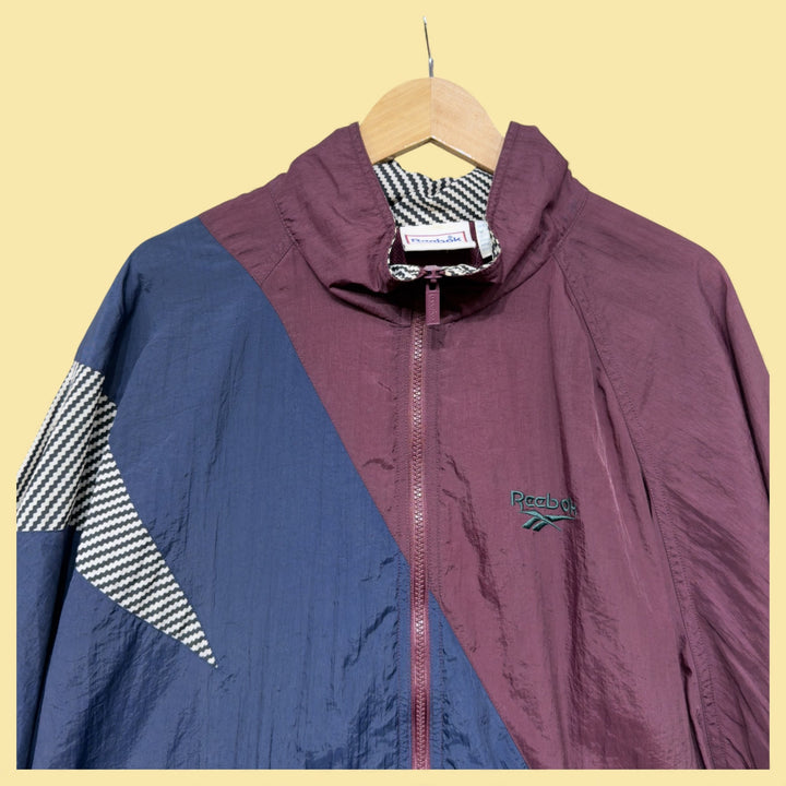 Vintage Reebok 90s Windbreaker Jacket Size XL