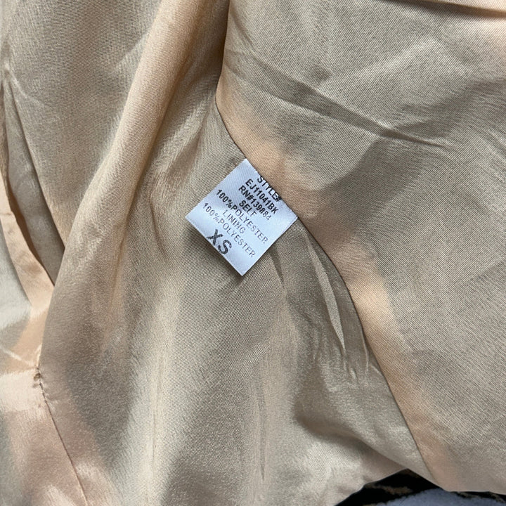 Women's A.Peach Tiger Stripe Jacket Size XS