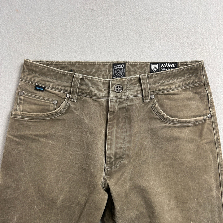 Kuhl Rydr Brown Patina Dye Pants Size 32X32