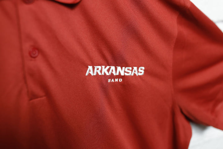 Nike Arkansas Band Polo Shirt Large