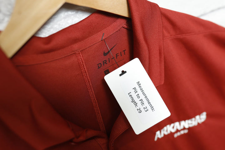 Nike Arkansas Band Polo Shirt Large
