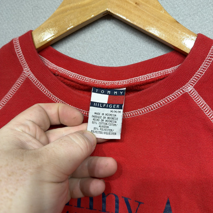 Vintage 90s Kids Tommy Hilfiger Sweatshirt Size Medium