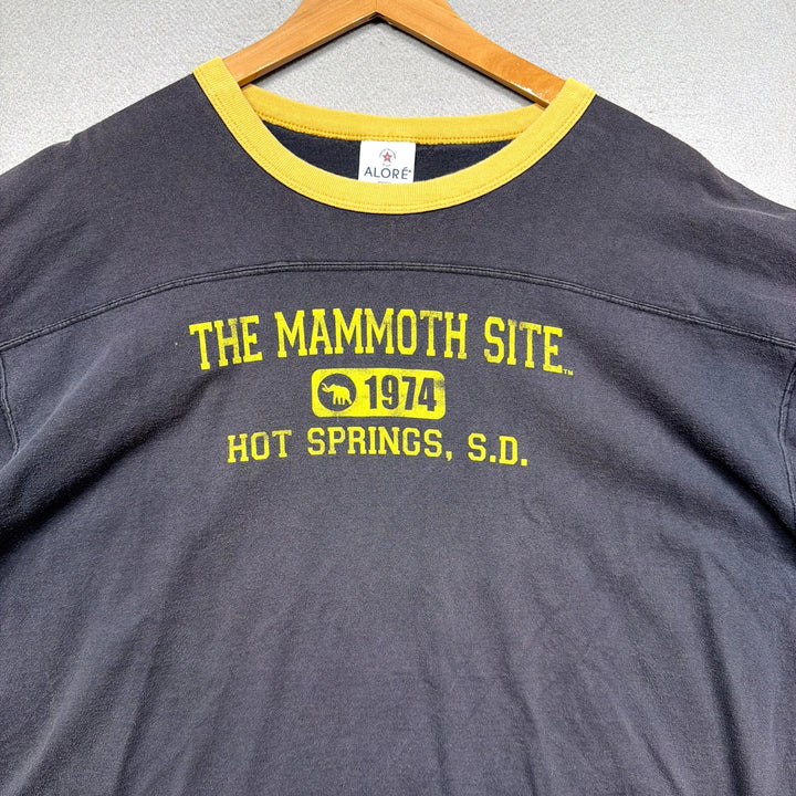 Vintage The Mammoth Site South Dakota Ringer T Shirt size XL
