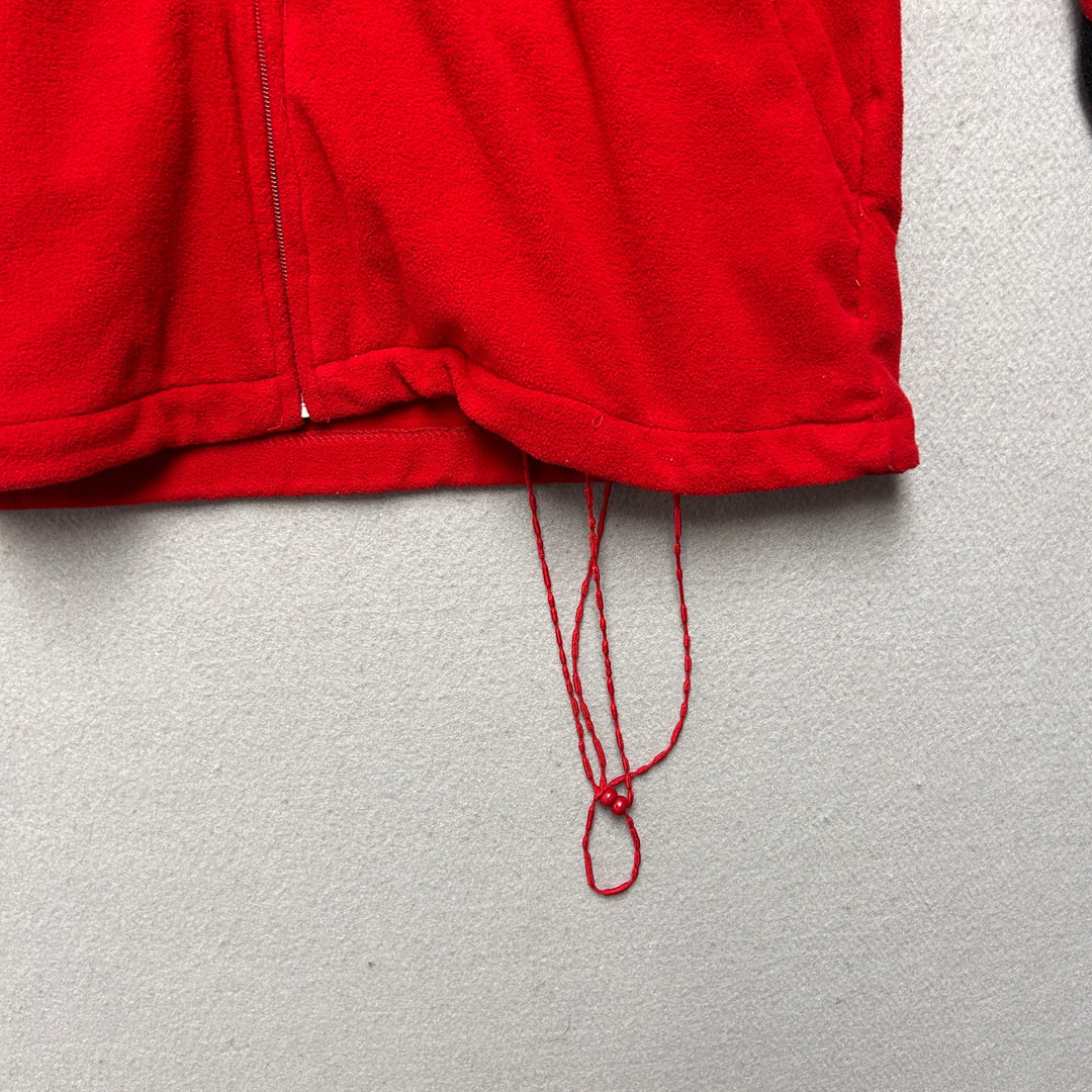 Adidas University of Nebraska Fleece Zip Up Size Small