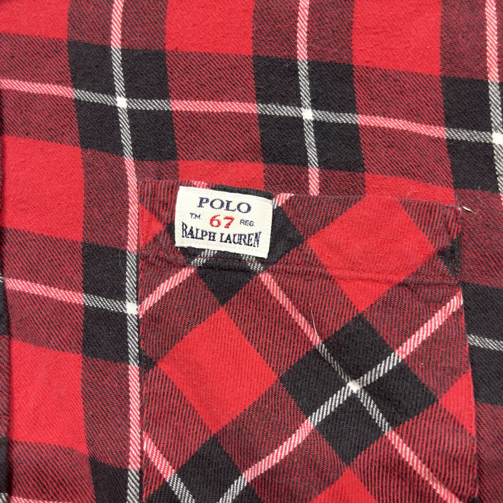 Vintage ralph Lauren Flannel Shirt Size Medium