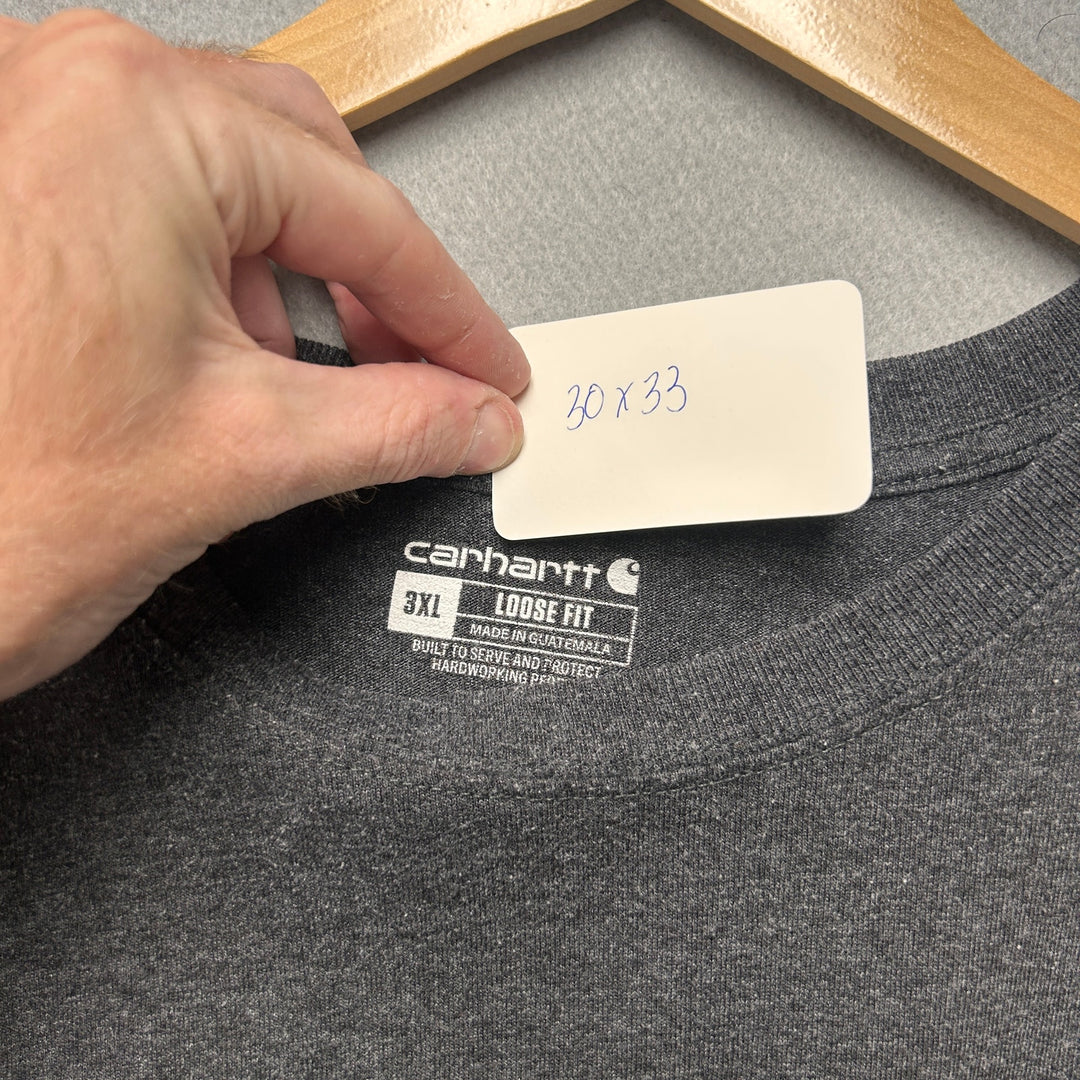 Carhartt Gray Pocket T Shirt Size XXXL