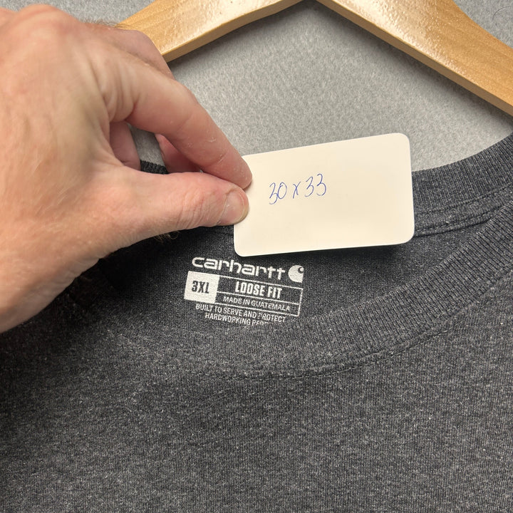 Carhartt Gray Pocket T Shirt Size XXXL