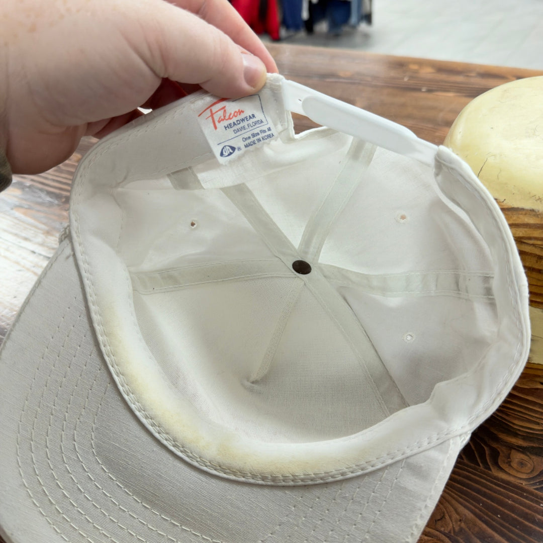 Coca Cola Vintage White Snapback Hat 90s