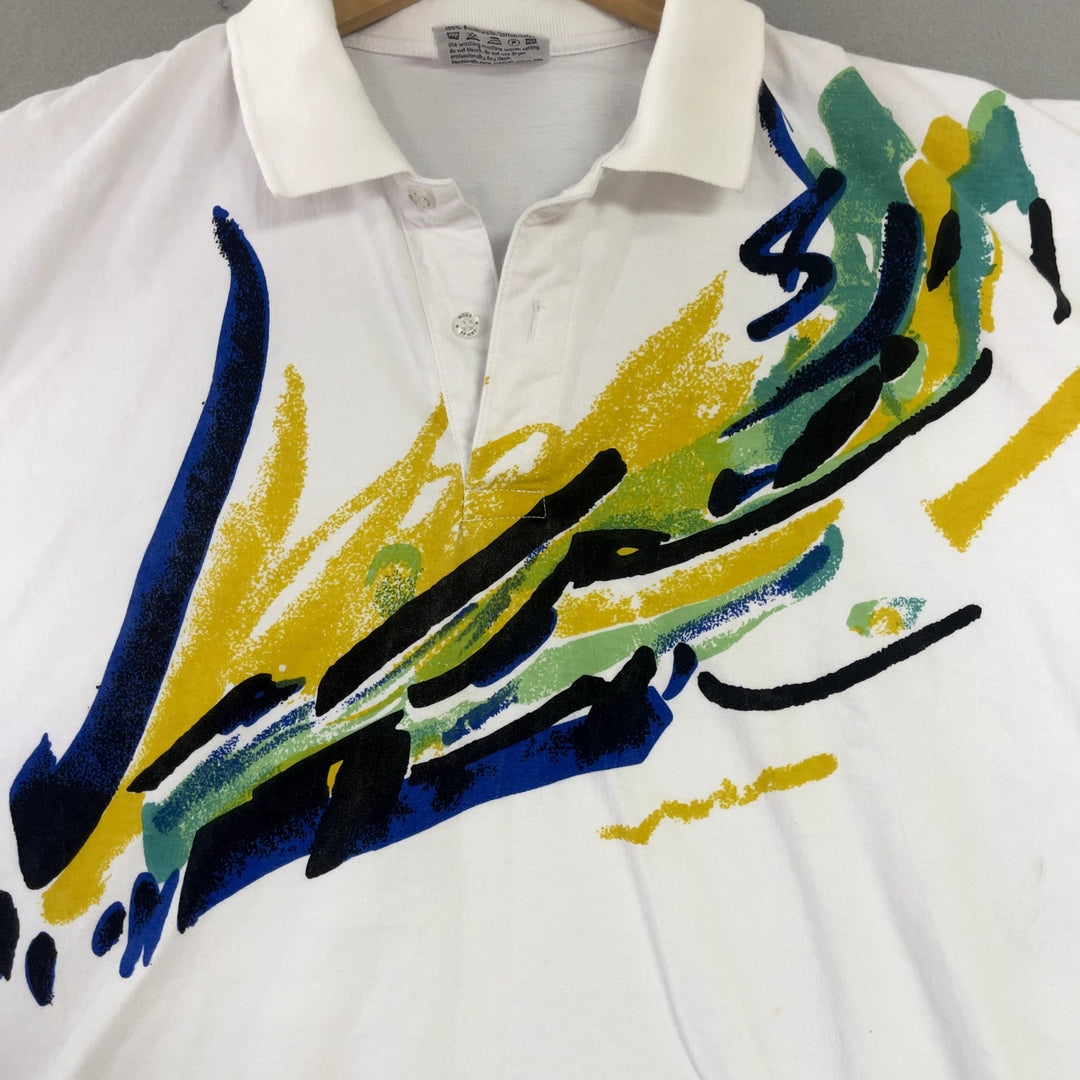 Vintage Boss International Polo Shirt Size XL
