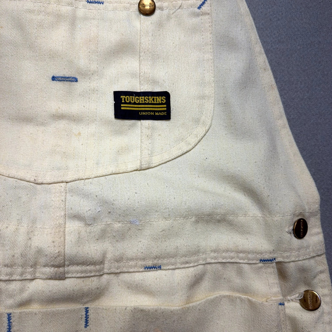 Vintage Sears Toughskins Union Made Painters Overalls Size 34