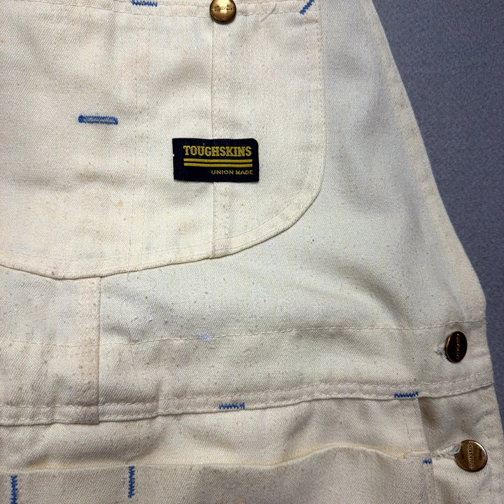 Vintage Sears Toughskins Union Made Painters Overalls Size 34