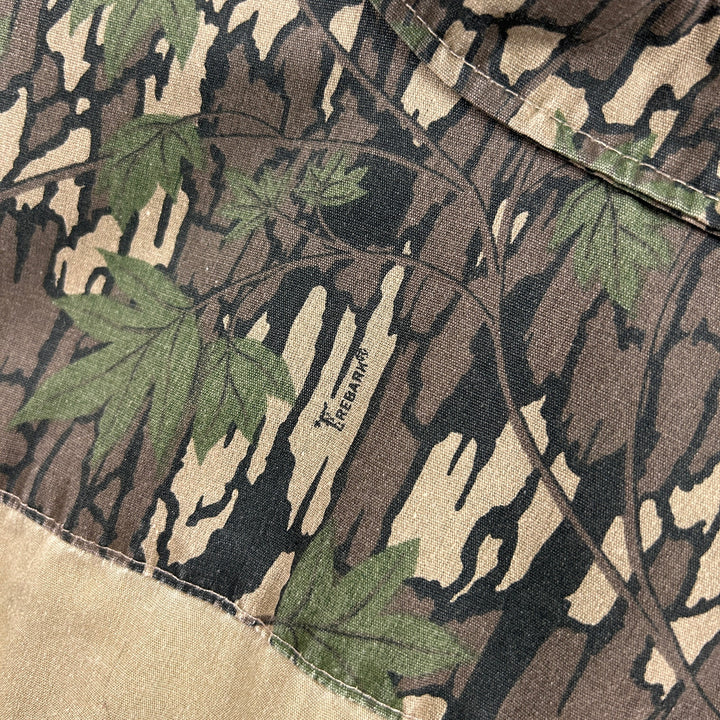 Vintage GAT Guns Trebark Camo Shirt Size XL