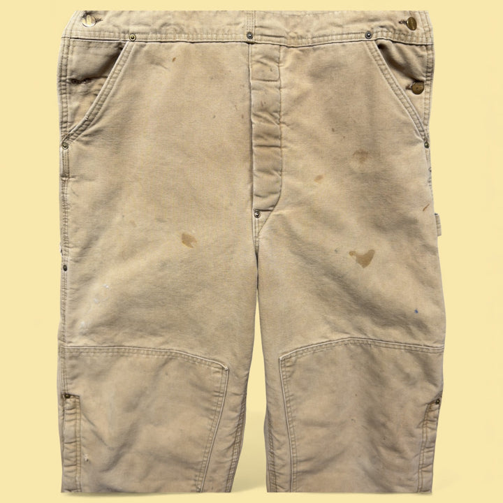 Vintage Carhartt Overalls 80s Size 38