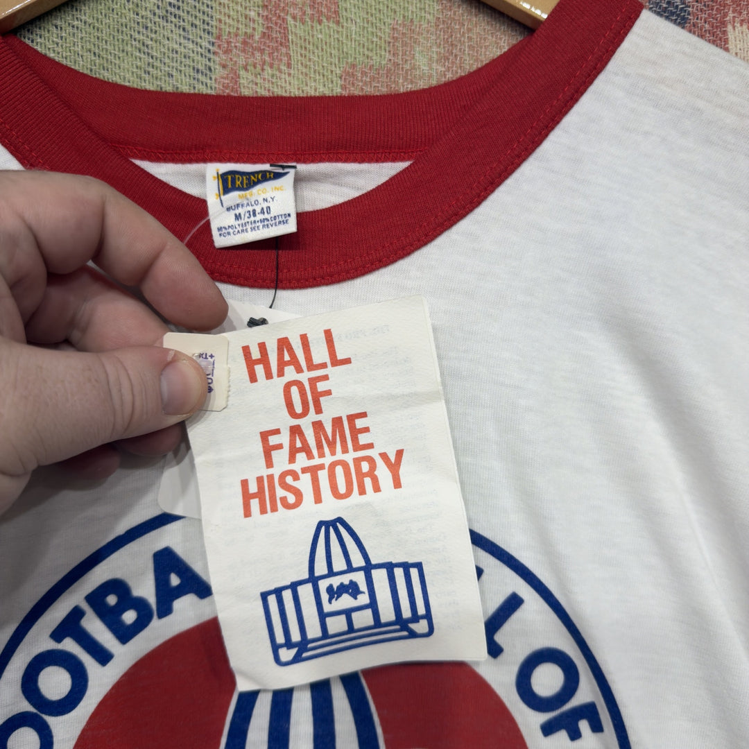 Football Hall of Fame Vintage T Shirt Size Medium  80s