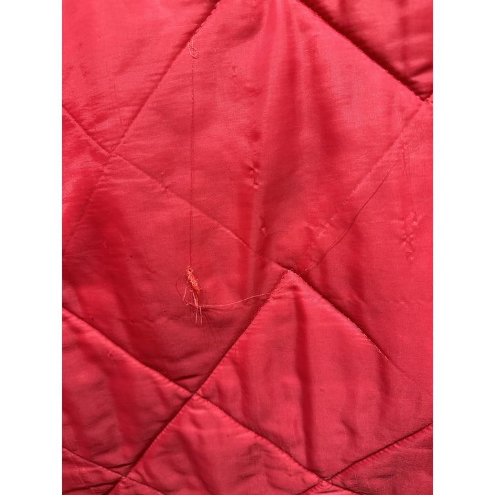 Vintage Big Smith Red Quilted Vest Size XL