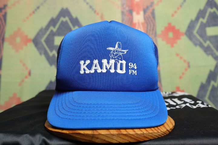 KAMO 94 FM Vintage Snapback Trucker Hat 80s