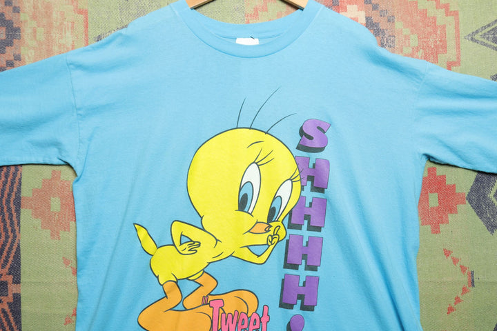 Tweety Bird Looney Tunes Vintage T Shirt XXL 90s